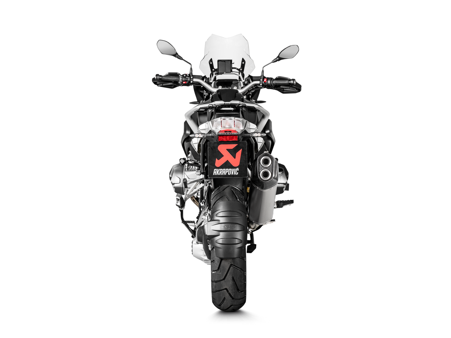 Akrapovič Uitlaat - BMW R 1250 GS / ADVENTURE 2019 & meer - Slip-On Line (Titanium)