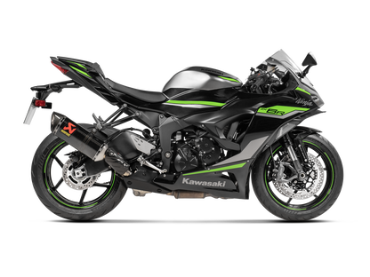 Akrapovič Uitlaat - Kawasaki Ninja ZX-6R 2009-2026 - Slip-On Line (Carbon)