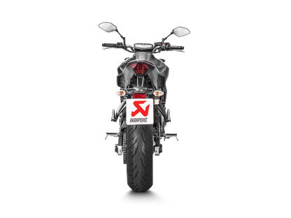 Akrapovič Uitlaat - Yamaha MT-07/FZ-07 2014-2020 & meer - Racing Line (Titanium) MT-07