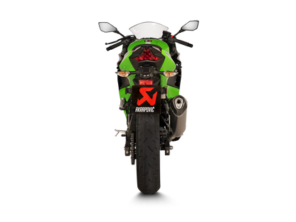 Akrapovič Uitlaat - Kawasaki Ninja 400 2018-2024 & meer - Slip-On Line (Titanium)