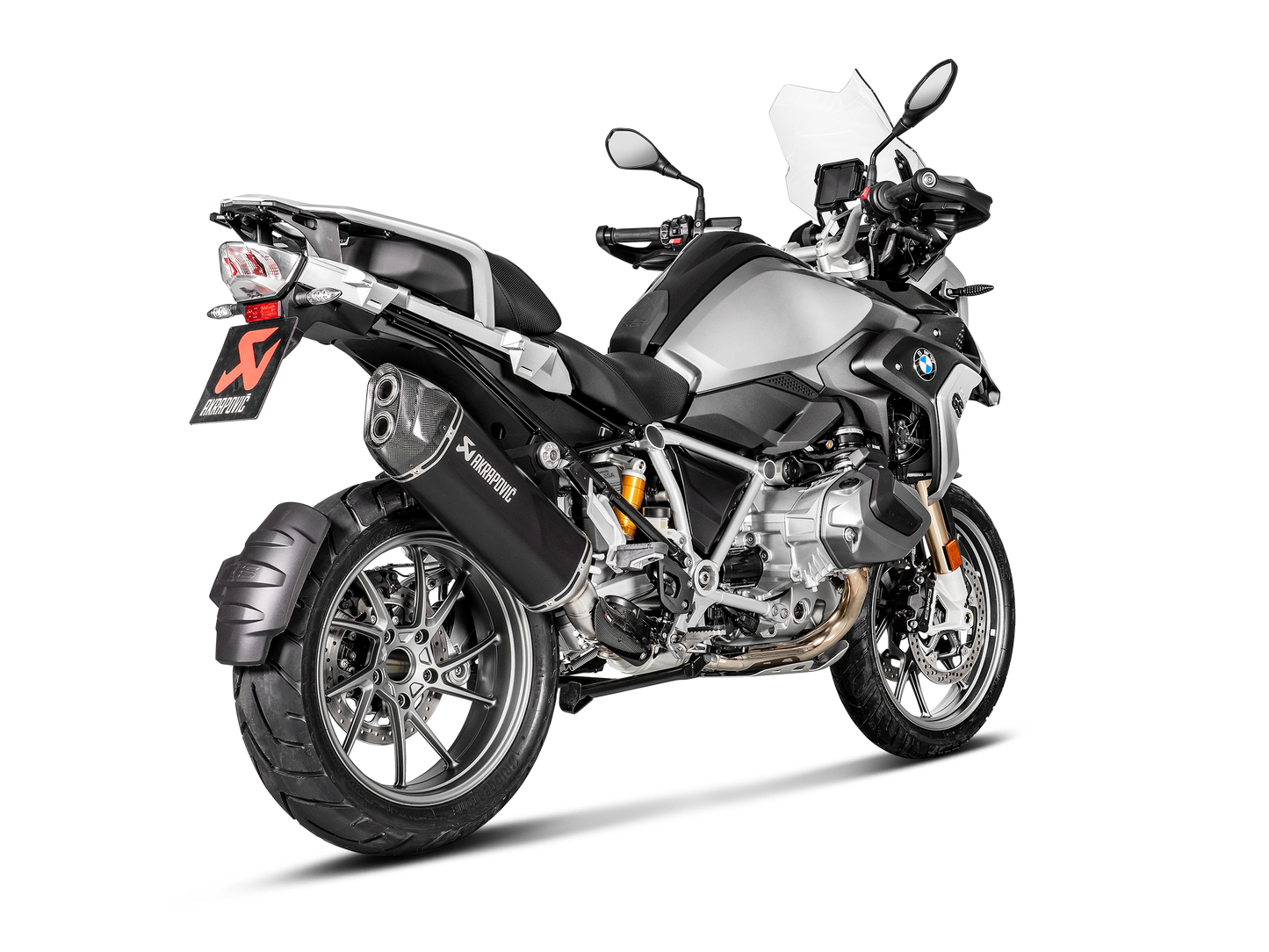 Akrapovič Uitlaat - BMW R 1250 GS / ADVENTURE 2019 & meer - Slip-On Line (Titanium)