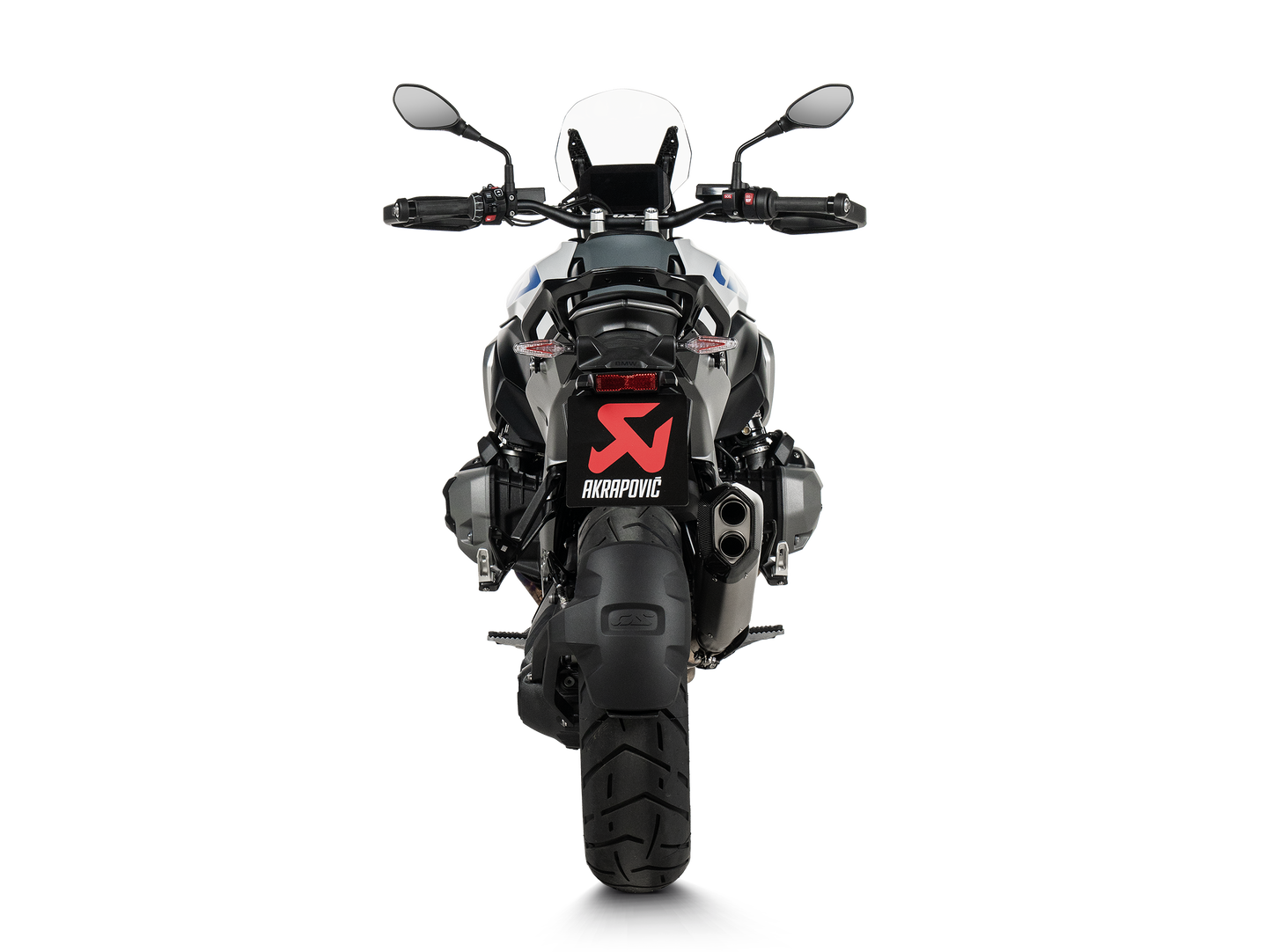 Akrapovič Uitlaat - BMW R 1300 GS / ADVENTURE 2024-2026 | R 1300 R / RS 2025-2026 - Slip-On Line (Titanium) - Motor Accessoires