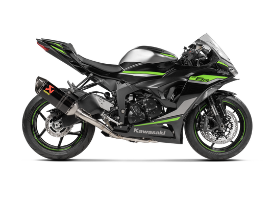 Akrapovič Uitlaat - Kawasaki Ninja ZX-6R 2023-2026 - Racing Line (Carbon)
