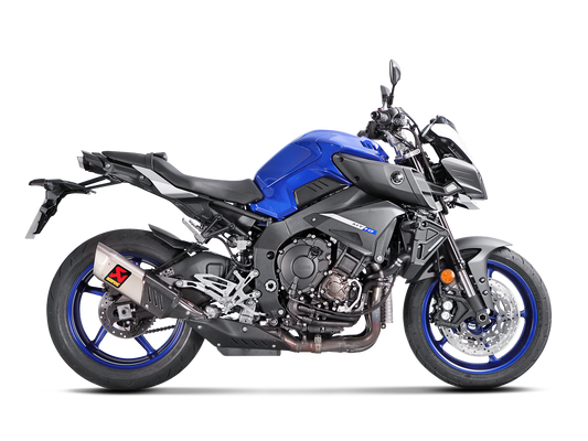 Akrapovič Uitlaat - Yamaha MT-10/FZ-10 2016-2021 - Slip-On Line (Titanium)