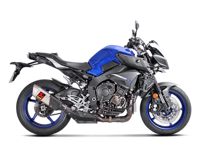 Akrapovič Uitlaat - Yamaha MT-10/FZ-10 2016-2021 - Slip-On Line (Titanium)