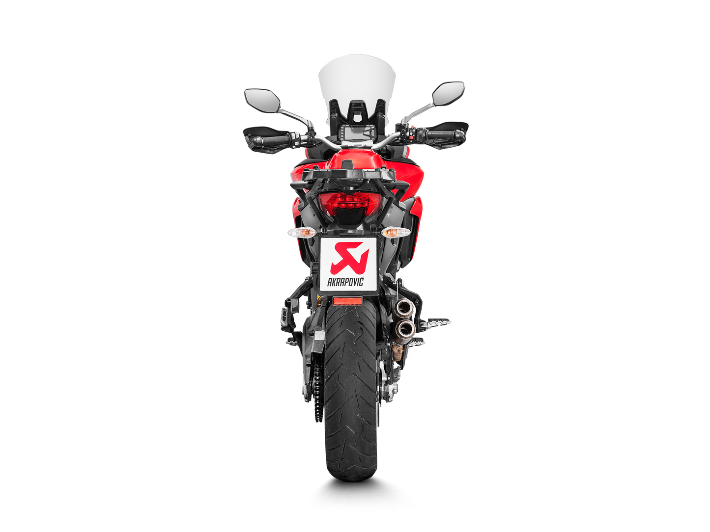Akrapovič Uitlaat - Ducati Multistrada 1200 Enduro & meer - Slip-On Line (Titanium)