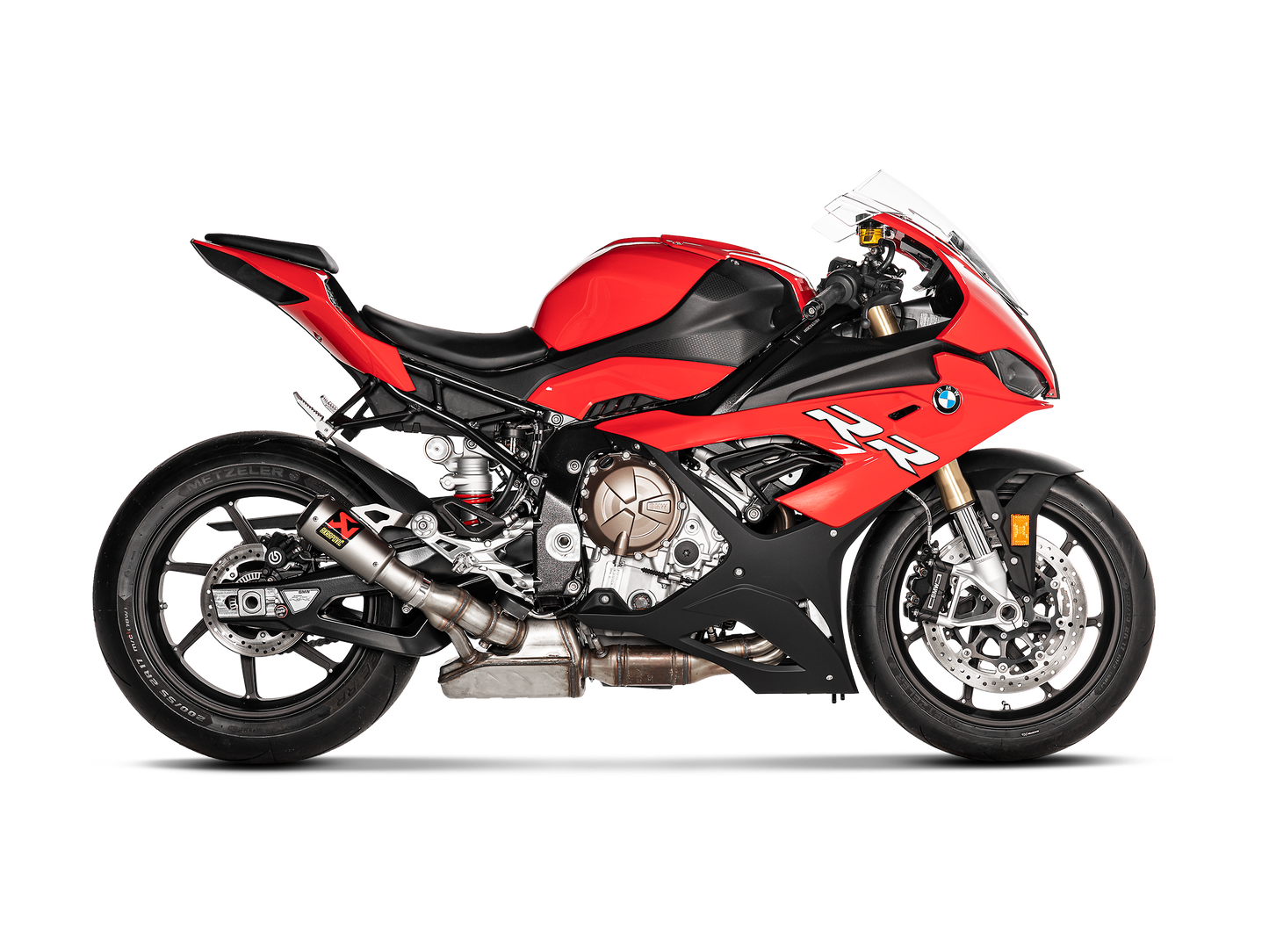 Akrapovič Uitlaat - BMW M 1000 RR 2019-2026 | S 1000 R / M 1000 R 2021-2026 | S 1000 RR 2019-2026 - Slip-On Line (Titanium) - Motor Accessoires