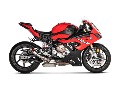 Akrapovič Uitlaat - BMW M 1000 RR 2019-2026 | S 1000 R / M 1000 R 2021-2026 | S 1000 RR 2019-2026 - Slip-On Line (Titanium) - Motor Accessoires