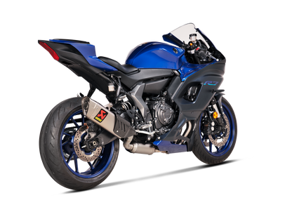 Akrapovič Uitlaat - Yamaha R7 2021-2025 - Racing Line (Titanium)