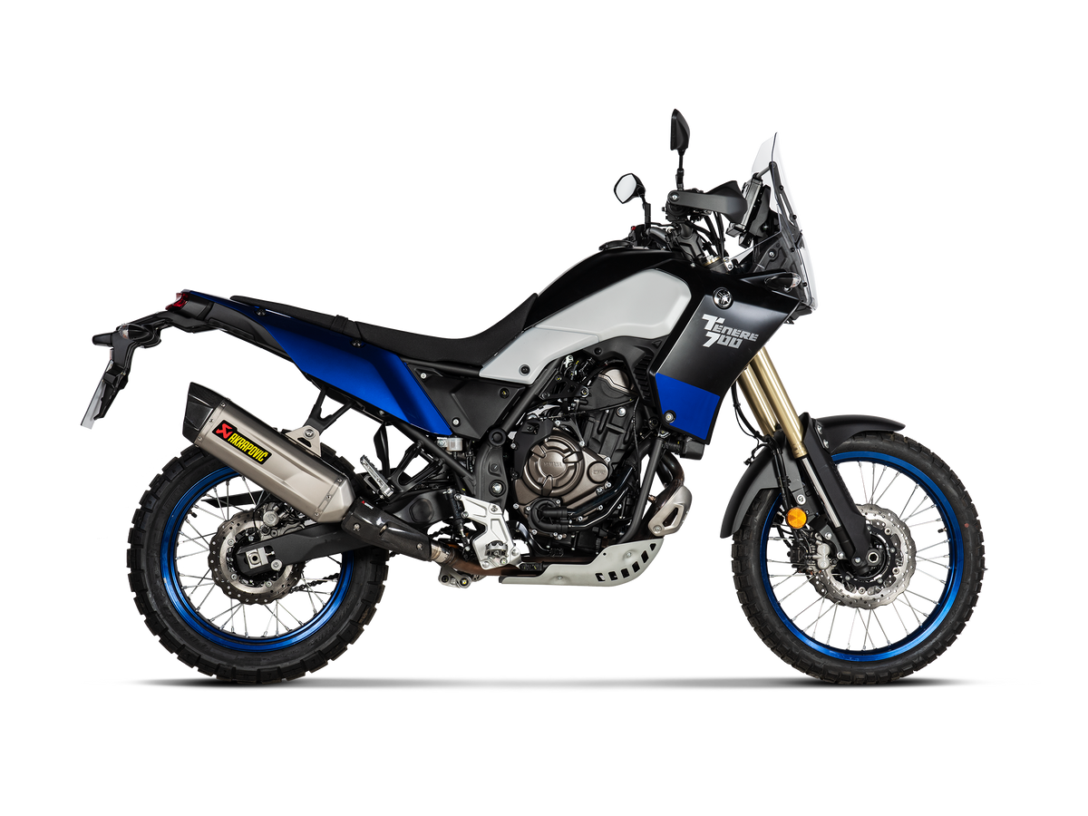 Akrapovič Uitlaat - Yamaha Ténéré 700 2019-2026 - Slip-On Line (Titanium)