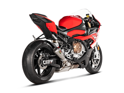 Akrapovič Uitlaat - BMW M 1000 RR 2019-2026 | S 1000 R / M 1000 R 2021-2026 | S 1000 RR 2019-2026 - Slip-On Line (Titanium) - Motor Accessoires