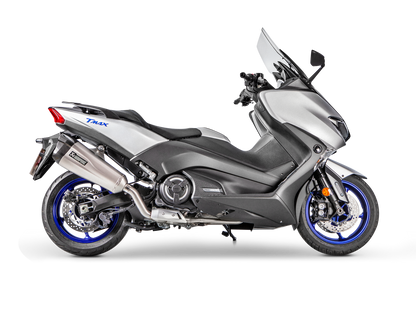 Akrapovič Uitlaat - Yamaha TMAX 2017-2019 - Racing Line (Titanium) - Motor Accessoires