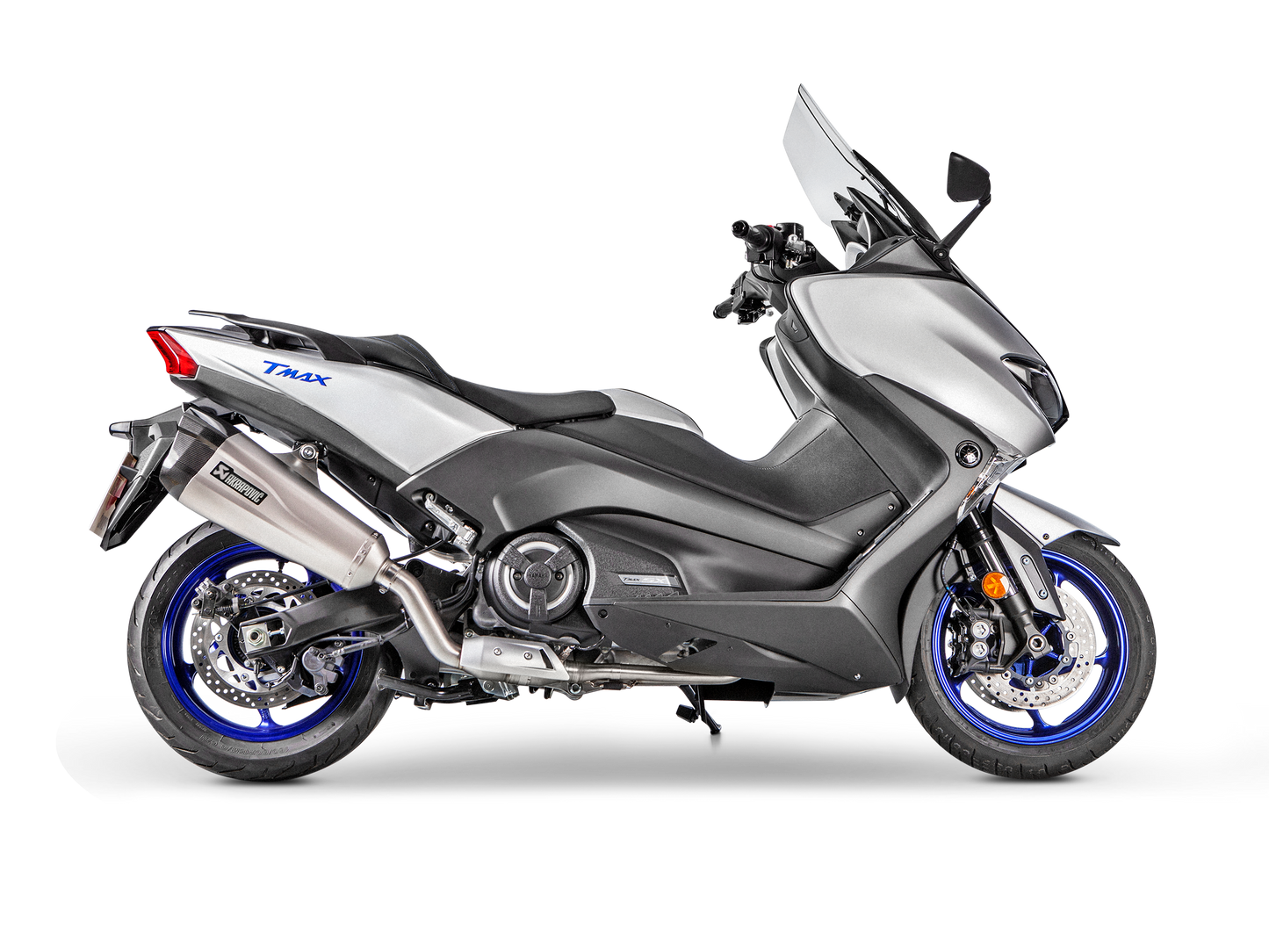 Akrapovič Uitlaat - Yamaha TMAX 2017-2019 - Racing Line (Titanium)
