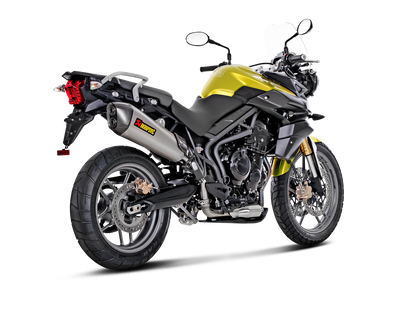 Akrapovič Uitlaat - Triumph Tiger 800 XC/XR/XRx/XC & meer - Slip-On Line (Titanium)