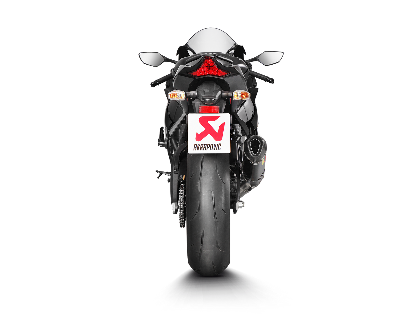 Optionele Akrapovič Uitlaat Accessoires - Kawasaki Ninja ZX-10R 2016-2020 | Ninja ZX-10R SE 2018-2020 | Ninja ZX-10RR 2017-2020 - Optional Link Pipe (Titanium) - Motor Accessoires