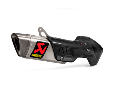 Akrapovič Uitlaat - Ducati Multistrada 1200 2015-2 & meer - Slip-On Line (Titanium)