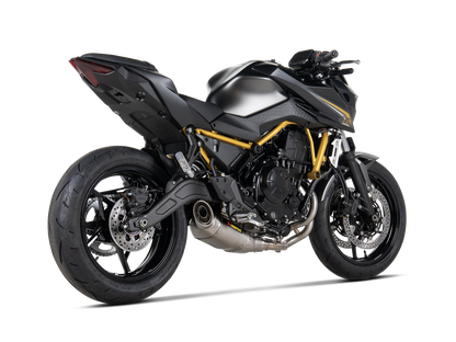 Akrapovič Uitlaat - Kawasaki Ninja 650 2017-2026 | Z650 2017-2026 - Racing Line (Titanium) - Motor Accessoires