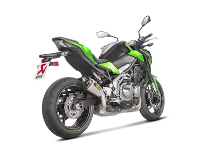 Akrapovič Uitlaat - Kawasaki Z900 2017-2019 | Z900 (A2) 2018-2024 - Slip-On Line (Titanium) - Motor Accessoires