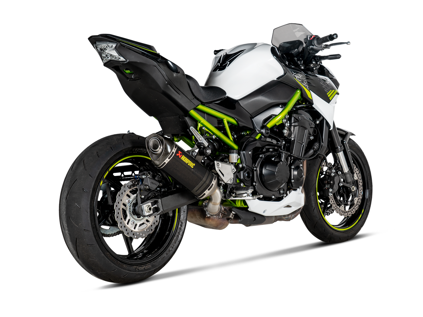 Akrapovič Uitlaat - Kawasaki Z900 2017-2019 & meer - Slip-On Line (Carbon)