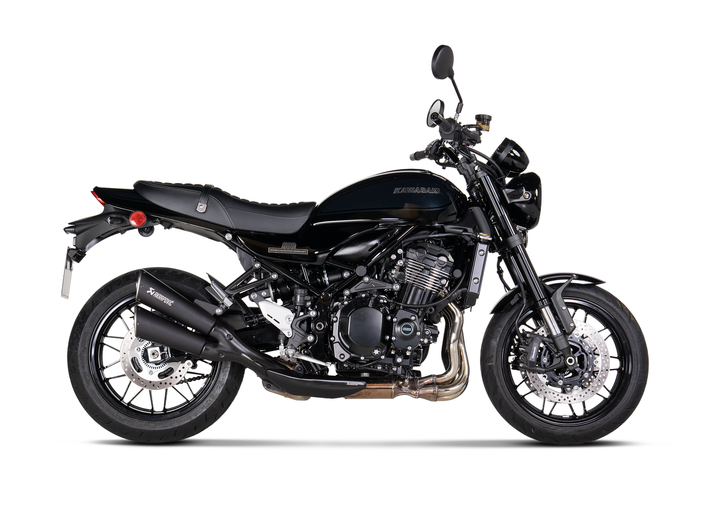 Akrapovič Uitlaat - Kawasaki Z900 RS / SE 2026-2026 - Slip-On Line (SS) - Motor Accessoires
