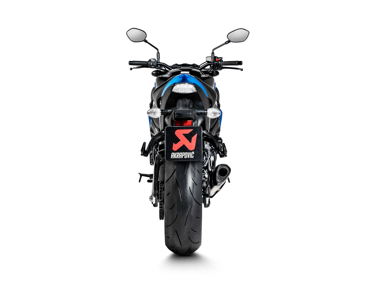 Akrapovič Uitlaat - Suzuki GSX-S1000 / 1000GT / 95 & meer - Slip-On Line (Titanium)