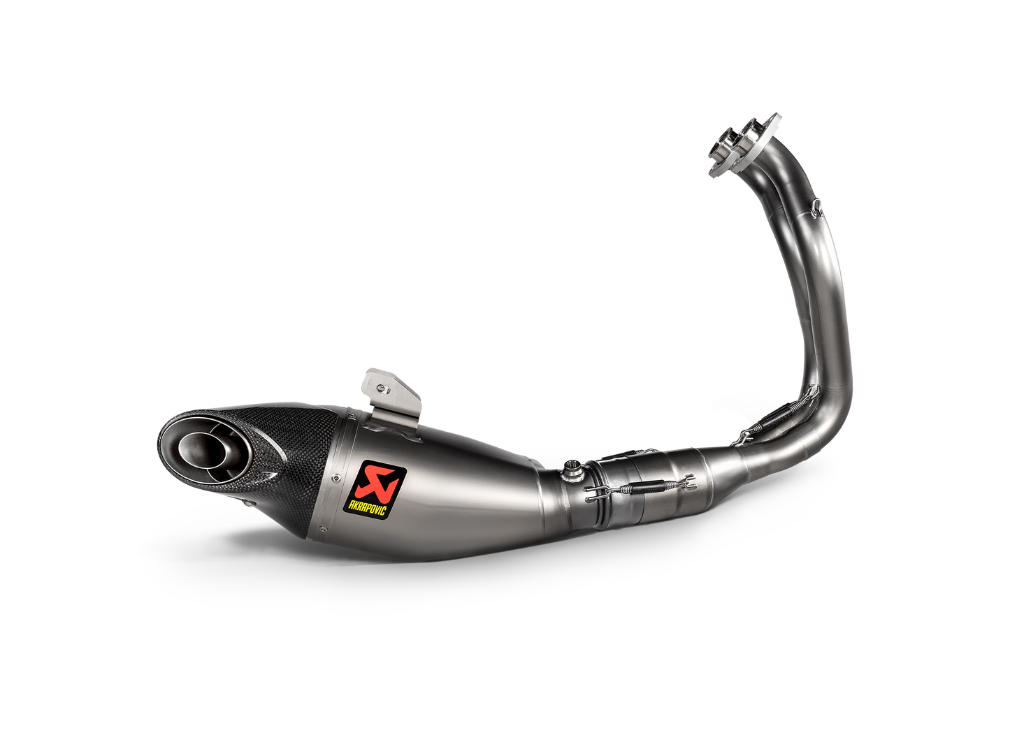 Akrapovič Uitlaat - Kawasaki Ninja 650 2021-2026 | Z650 2021-2026 - Racing Line (Titanium) - Motor Accessoires