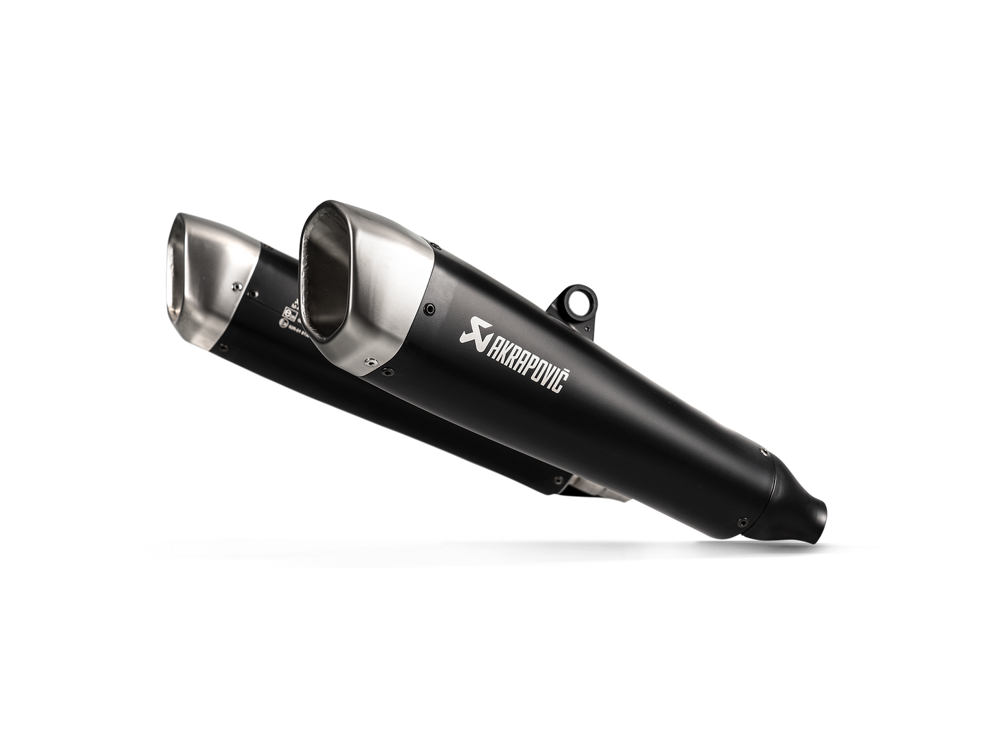 Akrapovič Uitlaat - Triumph Speed Twin 2019-2020 | Thruxton 1200 / R / RS 2016-2020 - Slip-On Line (Titanium) - Motor Accessoires
