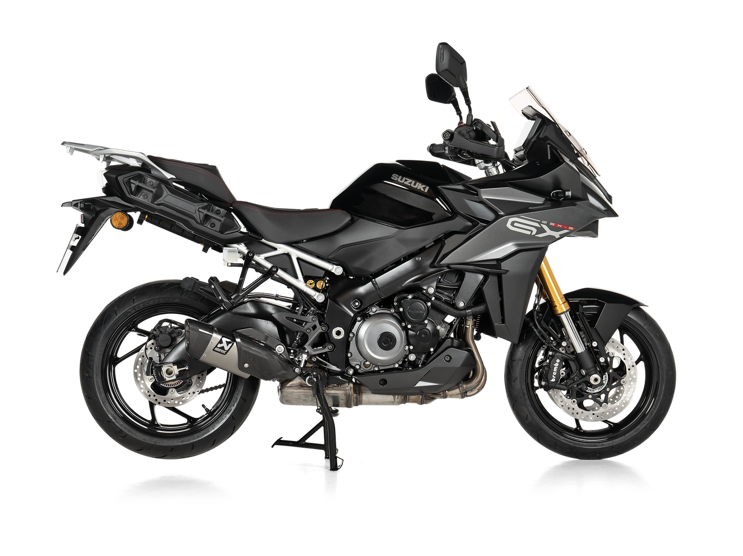 Akrapovič Uitlaat - Suzuki GSX-S1000 / 1000GT / 95 & meer - Slip-On Line (Titanium)