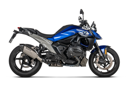 Akrapovič Uitlaat - BMW R 1300 GS / ADVENTURE 2024-2026 | R 1300 R / RS 2025-2026 - Slip-On Line (Titanium) - Motor Accessoires