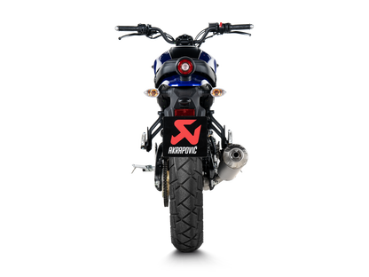 Akrapovič Uitlaat - Yamaha XSR125 / XSR125 Legacy & meer - Racing Line (Titanium)