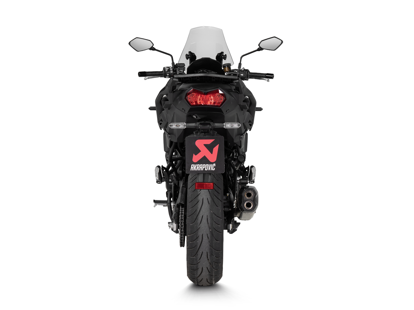 Akrapovič Uitlaat - Kawasaki Versys 1100 2025-2026 - Slip-On Line (Titanium)