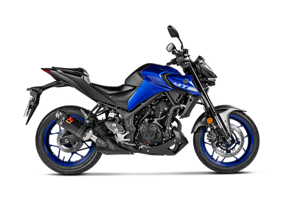 Akrapovič Uitlaat - Yamaha MT-03 2016-2019 | MT-03 2020-2021 | R3 2015-2018 | R3 2019-2021 | YZF-R25 2014-2021 - Slip-On Line (Carbon) - Motor Accessoires