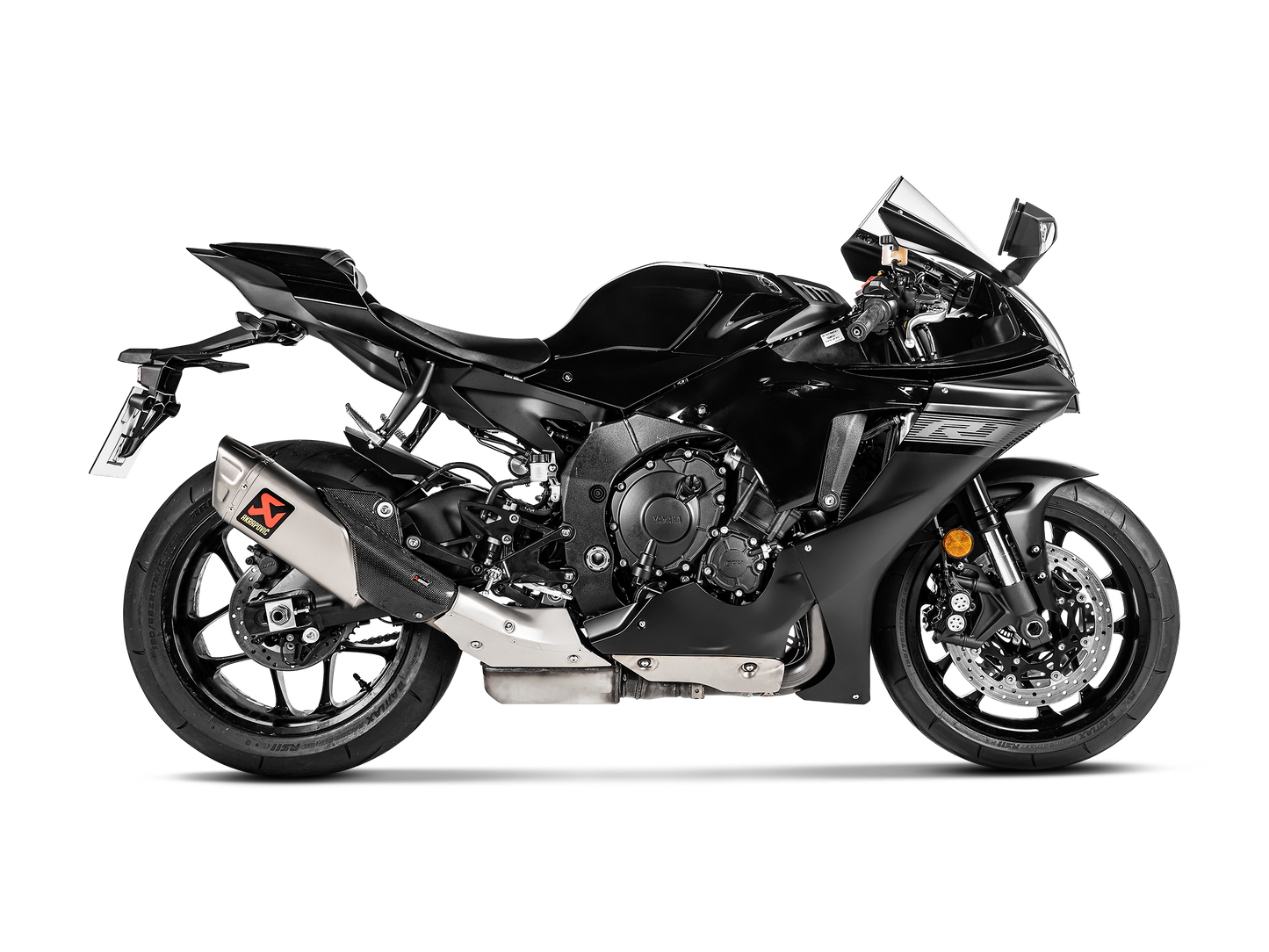 Akrapovič Uitlaat - Yamaha R1 2015-2026 - Slip-On Line (Titanium)