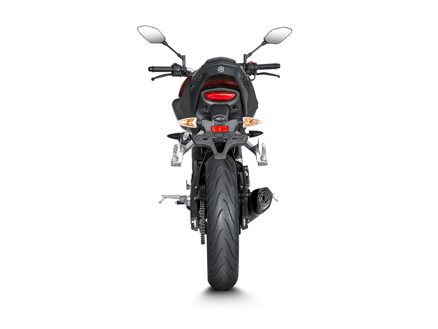 Akrapovič Uitlaat - Yamaha MT-125 2014-2019 | R125 2014-2018 - Racing Line (Titanium) - Motor Accessoires