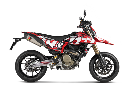 Akrapovič Uitlaat - Ducati Hypermotard 698 Mono / & meer - Slip-On Line (Titanium)