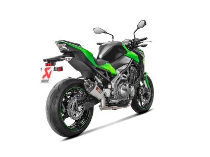 Akrapovič Uitlaat - Kawasaki Z900 2017-2019 | Z900 (A2) 2018-2024 - Slip-On Line (Titanium) - Motor Accessoires