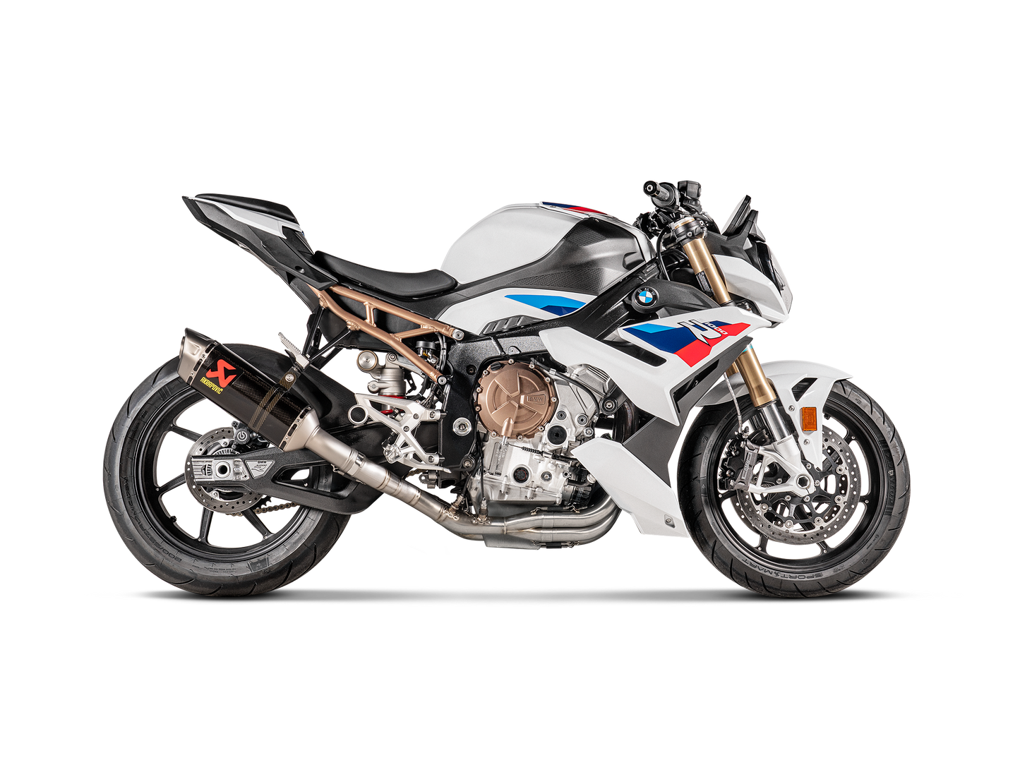Akrapovič Uitlaat Voorbocht - BMW M 1000 RR 2019-2024 | S 1000 R / M 1000 R 2021-2026 | S 1000 RR 2019-2026 - Optional Header (Titanium) - Motor Accessoires