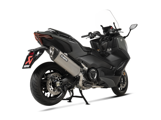 Akrapovic Uitlaat - Motor Accessoires - Yamaha TMAX - 2020 t/m 2026 - Racing Line (Titanium) - Euro 5+