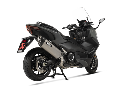 Akrapovič Uitlaat - Yamaha TMAX 2020-2026 - Racing Line (Titanium) - Motor Accessoires