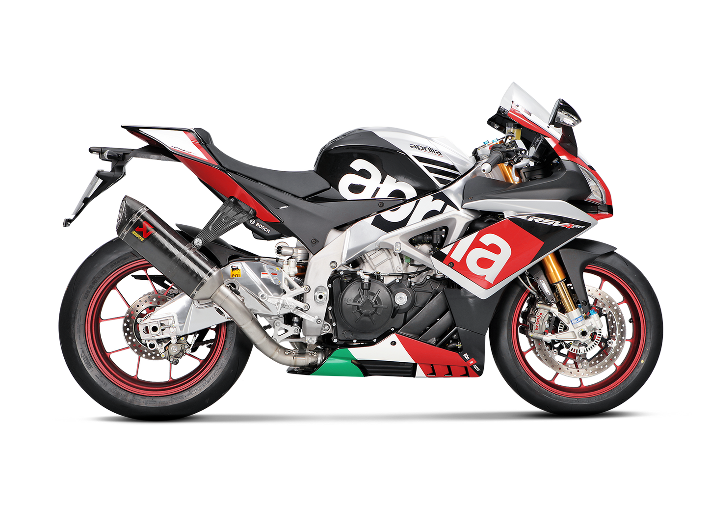 Akrapovič Uitlaat - Aprilia RSV4 2015-2016 | RSV4 2017-2020 | TUONO V4 2017-2020 - Evolution Line (Carbon) - Motor Accessoires
