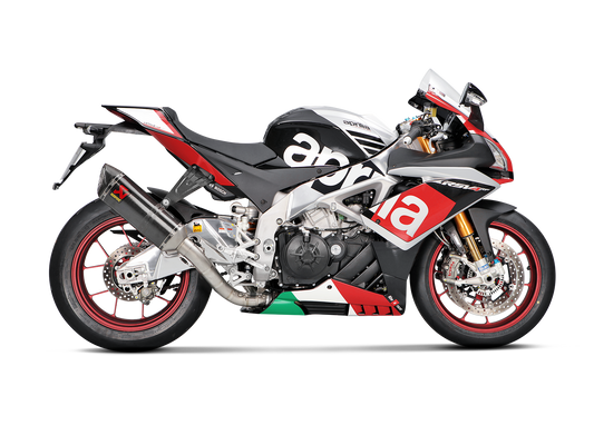 Akrapovič Uitlaat - Aprilia RSV4 2015-2016 | RSV4 2017-2020 | TUONO V4 2017-2020 - Evolution Line (Carbon) - Motor Accessoires