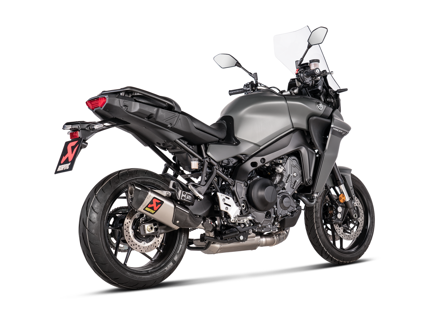 Akrapovič Uitlaat - Yamaha Tracer 9 / GT / GT+ 202 & meer - Racing Line (Titanium)