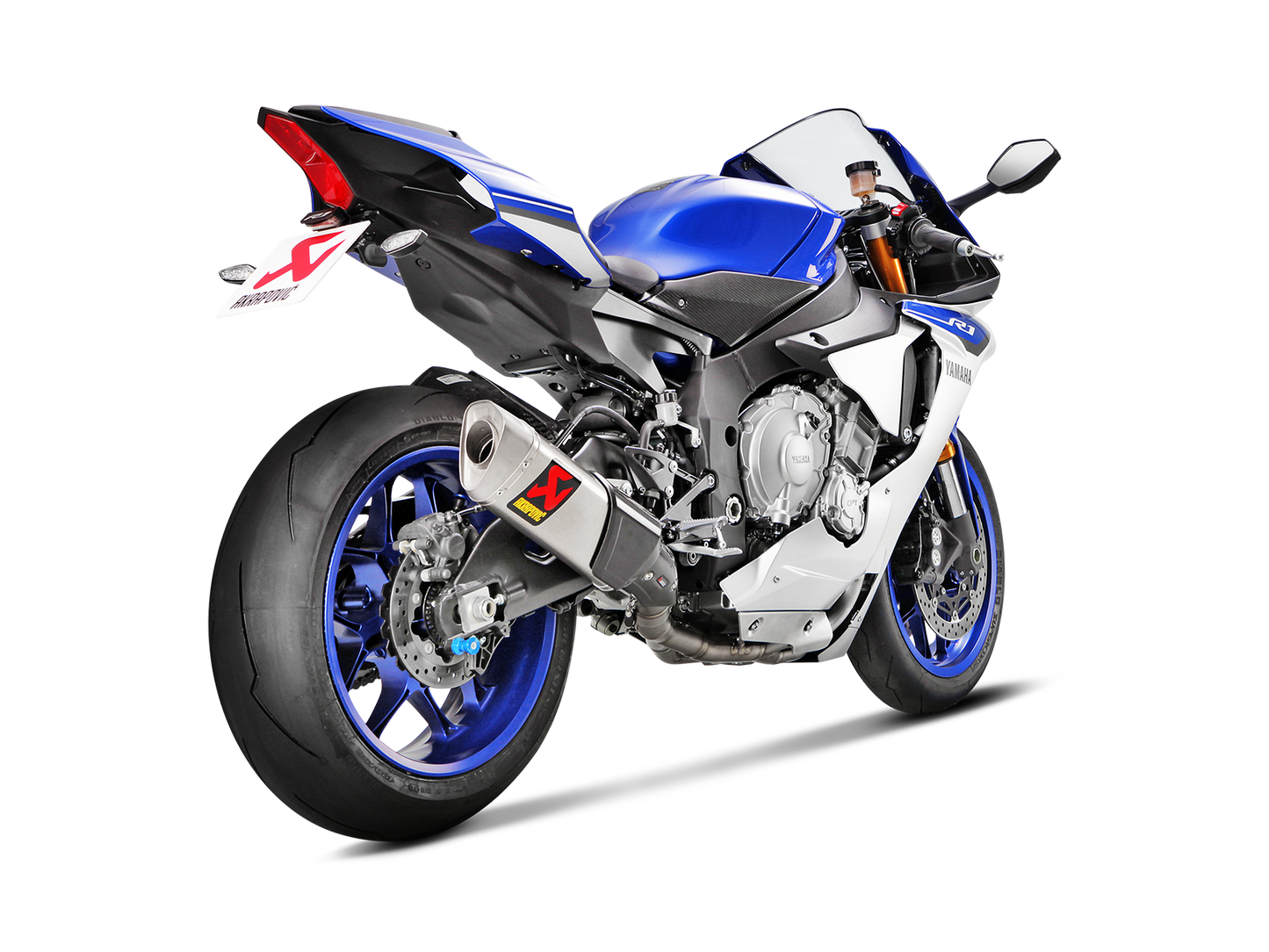 Akrapovič Uitlaat - Yamaha R1 2015-2019 - Evolution Line Kit (Titanium) - Motor Accessoires