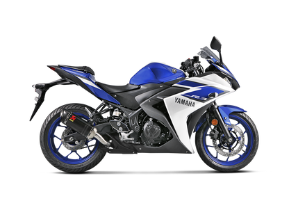 Akrapovič Uitlaat - Yamaha R3 2015-2016 | YZF-R25 2014-2016 - Slip-On Line (Carbon) - Motor Accessoires