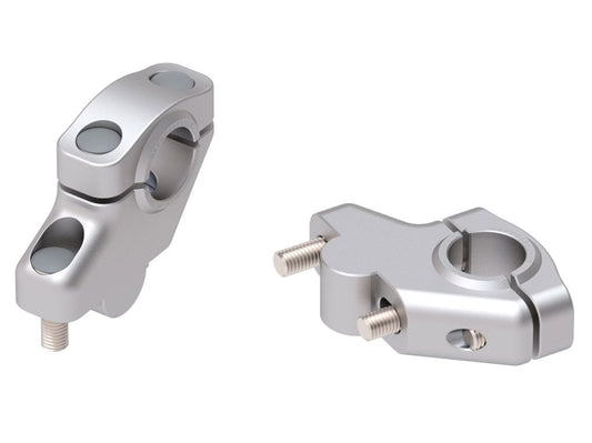 Stuurverhogers offset 30mm/21mm zilver