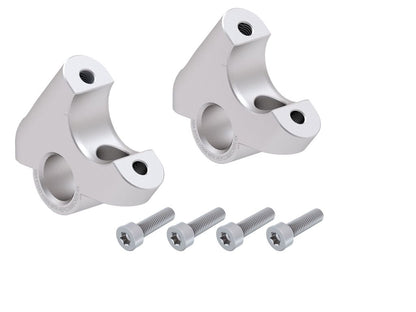 Stuurverhogers offset 30mm/24mm zilver
