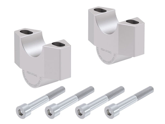 Stuurverhogers 30mm zilver