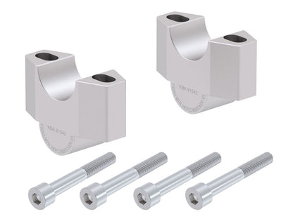 Stuurverhogers 30mm zilver