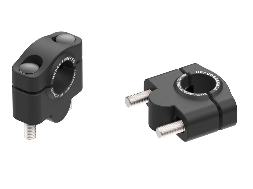 Stuurverhogers 25mm zwart