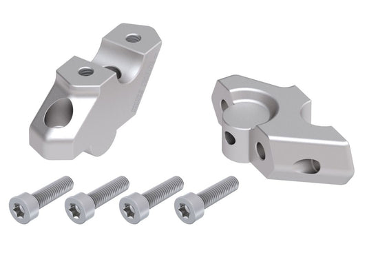 Stuurverhogers offset 30mm/22mm zilver